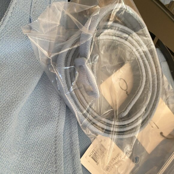 OSCAR De La RENTA Wool Pencil Sleeveless Dress in Pacific Blue $700!!!! - Picture 8 of 9